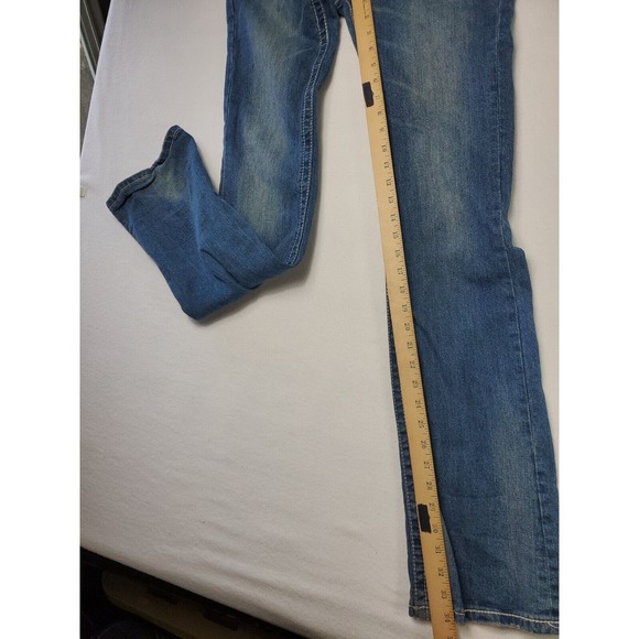 Miss Me Boot Cut angle Cut Rhinestone Size 29 JP 5117 - Picture 4 of 11